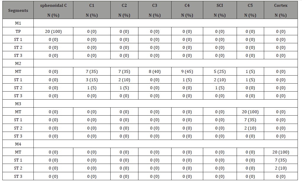 Click here to view Large Table 4 irispublishers-openaccess-Anatomy-Physiology